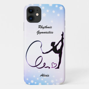 Rhythmic Gymnastics Ribbon Stars iPhone 11 Hoesje