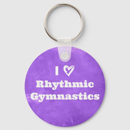 Rhythmic Gymnastics sleutelhanger giften en access (Voorkant)