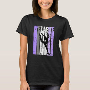 Rhythmic Gymnastics Verjaardag Gelooft Baton T T-shirt