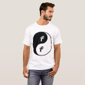 Rhythmic Gymnastics Yin Yang T-shirt (Voorkant volledig)