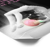 Rhythmic Gymnastiek, flexibel poster 5x7 (Hoek)