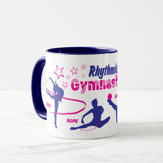 Rhythmic Gymnastiek Mok (Voorkant links)