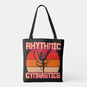 Rhythmic Gymnastiek Verstoord Sinaasappel en rood Draagtas