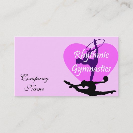 Rhythmic Gymnastiek Visitekaartje (Voorkant)