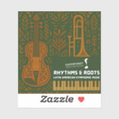 Rhythms & Roots Sticker (Vel)