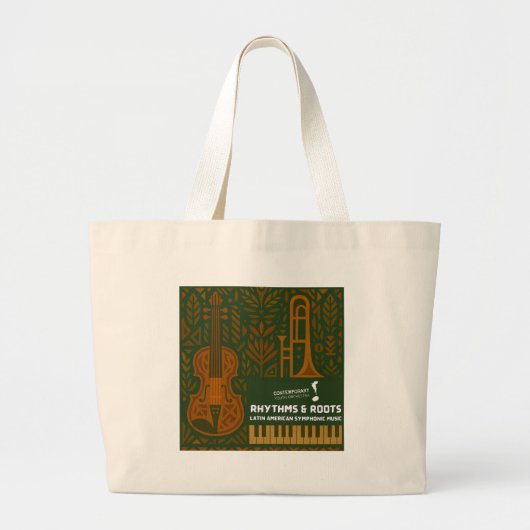 Rhythms & Roots Tote Bag (Voorkant)