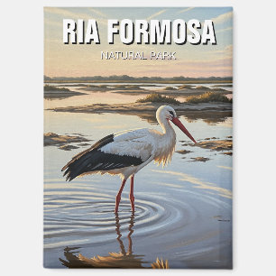 Ria Formosa Natuurpark Portugal Reizen Magneet