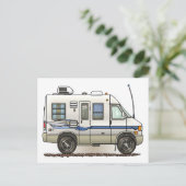 Rialta Winnebago Camper RV Briefkaart (Staand voorkant)