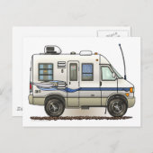 Rialta Winnebago Camper RV Briefkaart (Voorkant / Achterkant)