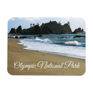 Rialto Beach, Olympic National Park, Washington Magneet