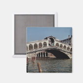 Rialto Bridge, gestart met 1588 Magneet (Voorkant / Achterkant)