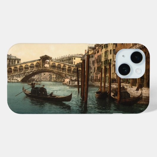 Rialto Bridge I, Venetië, Italië Case-Mate iPhone Case (Achterkant (horizontaal))