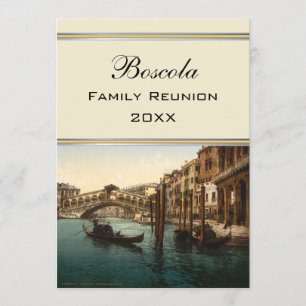 Rialto Bridge I, Venetië, Italië - Gezinsherenigin Kaart
