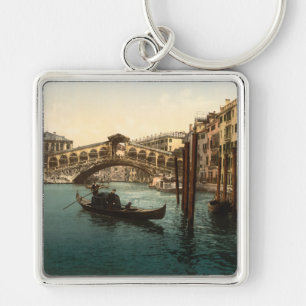Rialto Bridge I, Venetië, Italië Sleutelhanger