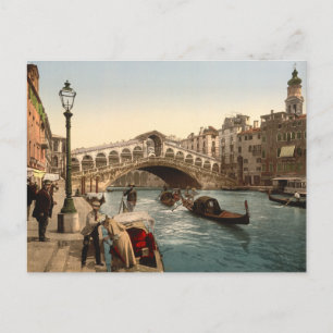 Rialto Bridge II, Venetië, Italië Briefkaart