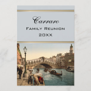 Rialto Bridge II, Venetië, Italië - Gezinsherenigi Kaart