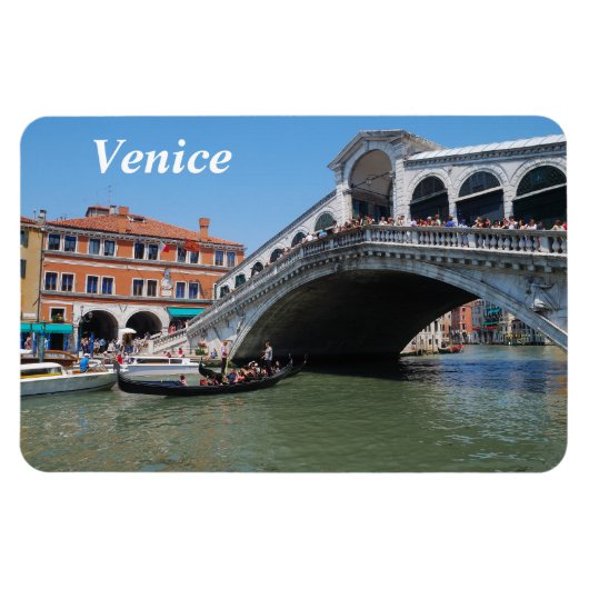 Rialto Bridge Premium magneet (Horizontaal)