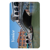 Rialto Bridge Premium magneet (Verticaal)