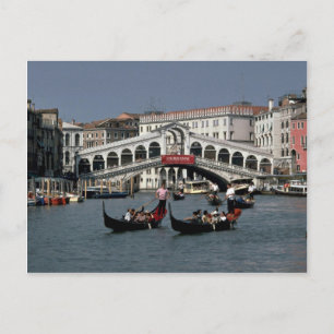 Rialto Bridge, Venetië Briefkaart