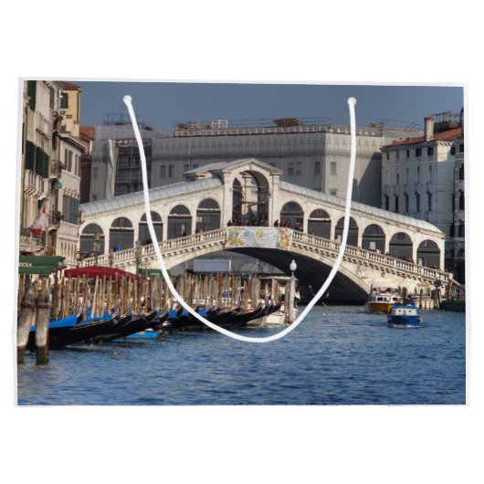 Rialto Bridge Venice Italië Groot Cadeauzakje (Achterkant)