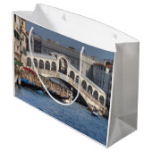 Rialto Bridge Venice Italië Groot Cadeauzakje (Achterkant Gekanteld)
