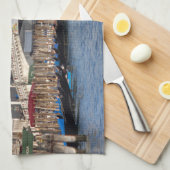 Rialto Bridge Venice Italië Theedoek (Quarter Fold)