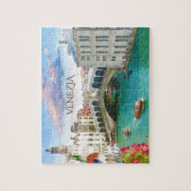 Rialto Brug in Venetië | Venezia, Italië puzzel