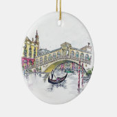 Rialto-brug, Venetië Keramisch Ornament (Rechts)