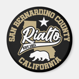 Rialto, Californië Magneet