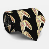 Rib Cage Lungs & Heart Stropdas (Opgerold)