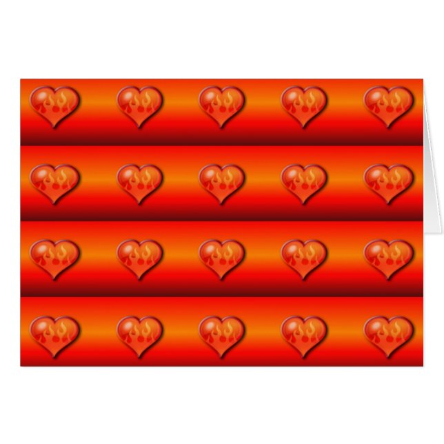 Ribbed Burning Hearts (Voorkant Horizontaal)