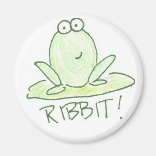 RIBBIT! MAGNEET (Voorkant)
