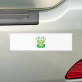 Ribbit Ribbit Bumpersticker (Op auto)