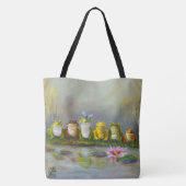 Ribbit River - Sac fourre-tout peint (Dos)