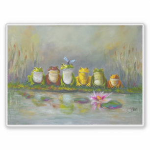 Ribbit Rivier Sticker