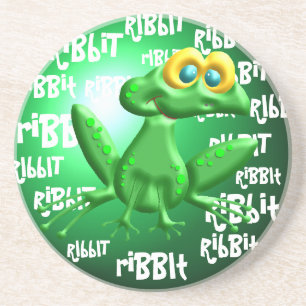 Ribbit! Zandsteen Onderzetter