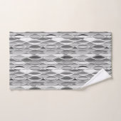 Ribbon-afdrukken halverwege de eeuw, schaduwen van bad handdoek (Handdoek)