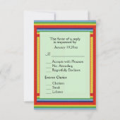 Ribbon arc-en-ciel RSVP (Dos)