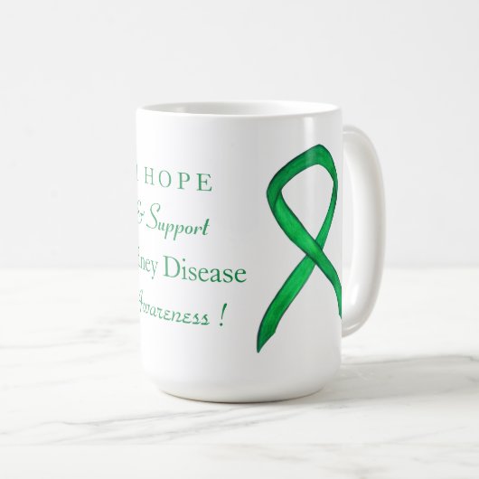 Ribbon Art Café Mugs (Devant droit)