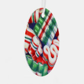 RIBBON CANDY Métal Ornement ovale (Avant droite)