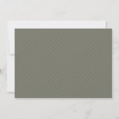Ribbon Cross Afstuderen Uitnodiging (Achterkant)