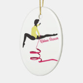 Ribbon Dancer Keramisch Ornament (Links)