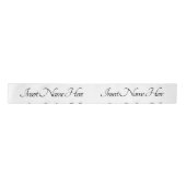 Ribbon / Gepersonaliseerd naam Satin Ribbon Lint (Voorkant)