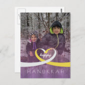 Ribbon Heart Briefkaart (Voorkant / Achterkant)