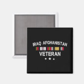 Ribbon IraIrak: Veteran Pride Service Magneet (Voorkant / Achterkant)