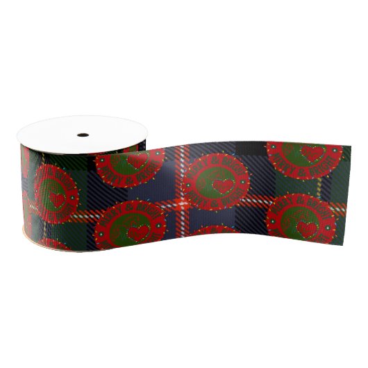 Ribbon Merry & Bright Grosgrain Lint (Spoel)