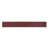 Ribbon - Red Tartan Macpherson Clan Design2 Grosgrain Lint (Voorkant)