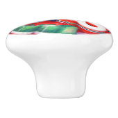 RIBBON SNOEP Ceramic Knob. Keramische Knop (Zijkant)