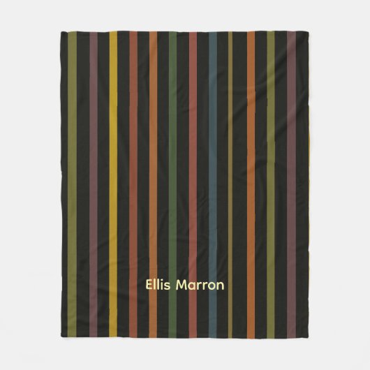 Ribbon Stripe Cozy Fleece Deken (Voorkant)