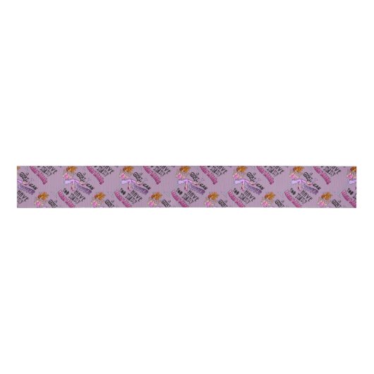 RIBBON - TE VEEL MARTINIS GROSGRAIN LINT (Voorkant)